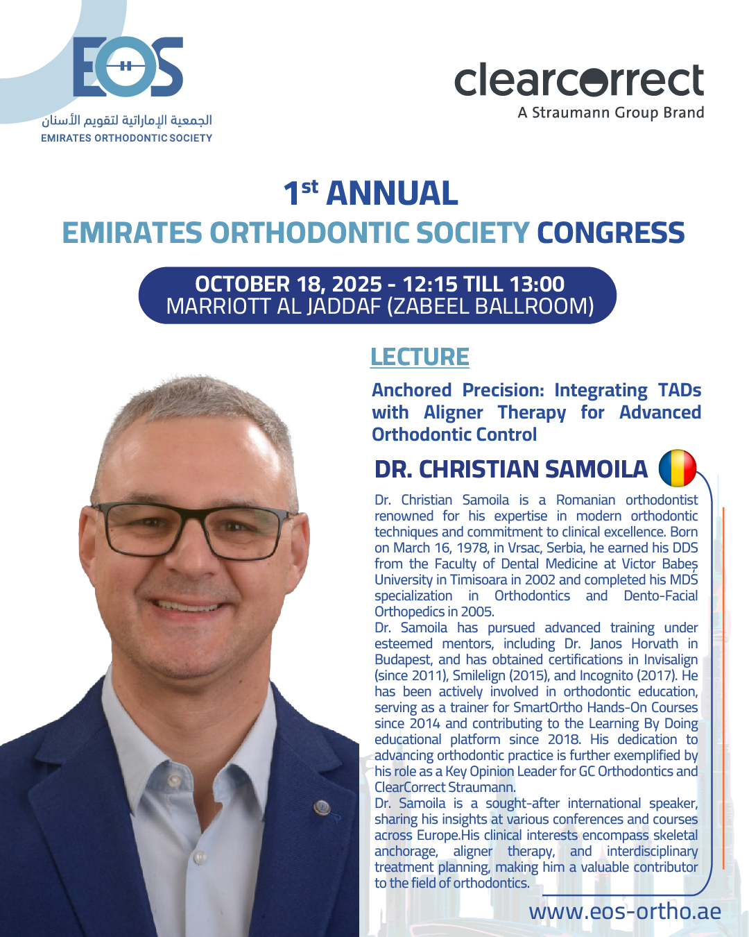 LECTURE Dr. Christian Samoila