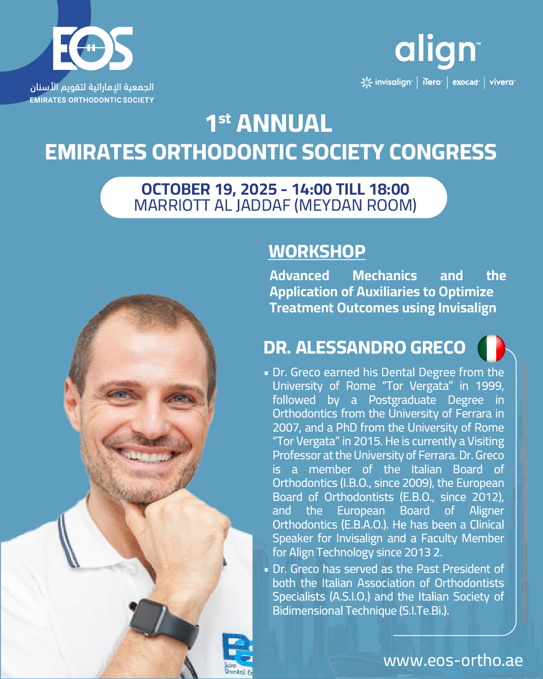 WORKSHOP Dr. Alessandro Greco